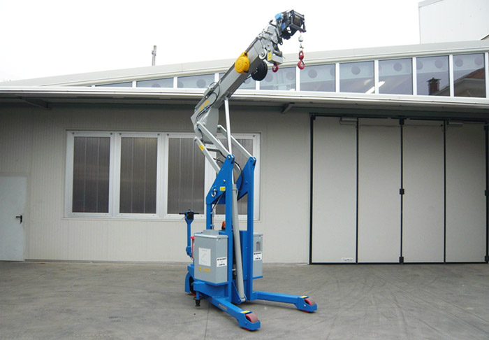The GIA3000 mobile crane is going to be delivered to Novartis Singapore as a full stainless steel version