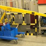 Guindastes para o setor de pneus GB150