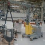 Краны для обработки пресс-форм с грузоподъемностью до 500 кг.